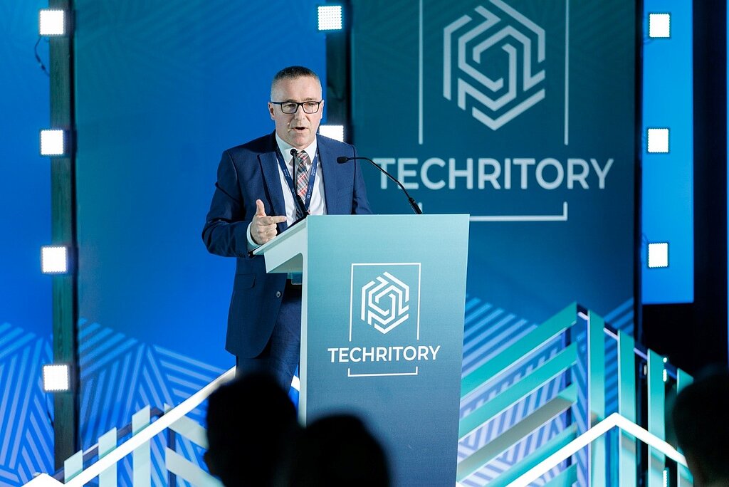 Direktor agencije kot govorec na konferenci Techritory 2025