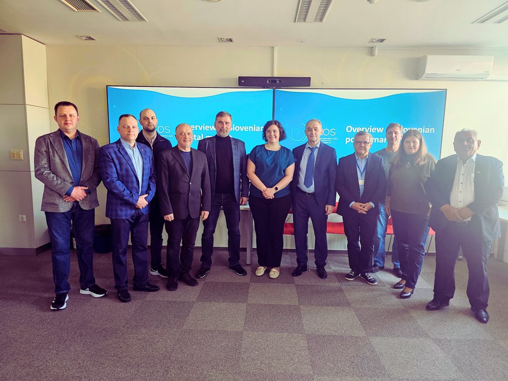 Predstavniki ukrajinskega regulatorja na AKOS