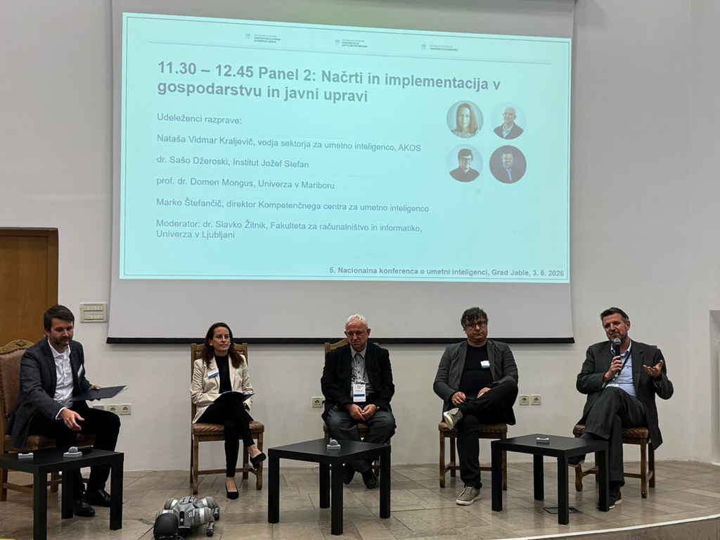 AKOS na 5. nacionalni konferenci o AI