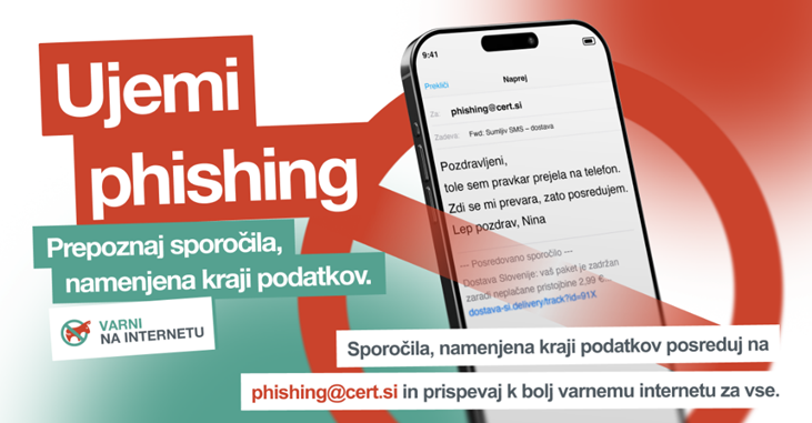 Anti phishing kampanja v mesecu kibernetske varnosti
