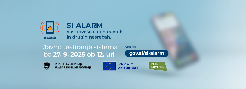 Oznaka za testiranje sistema SI-ALARM 
